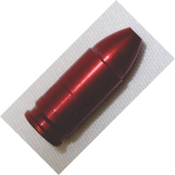 .38 - .357 RED ALUMINIUM SNAP CAP (1)