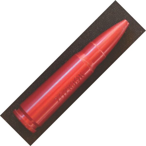 7.62 X 39 RED ALUMINIUM SNAP CAP (1)